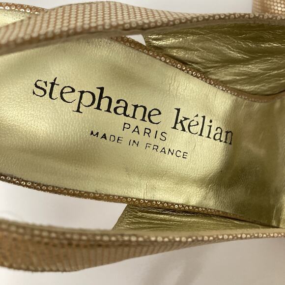 Stephane Kelian Paris Heels- 7 1/2. Made In France - Picture 4 of 7